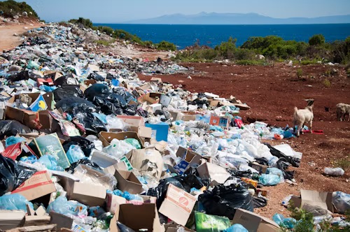 waste dump